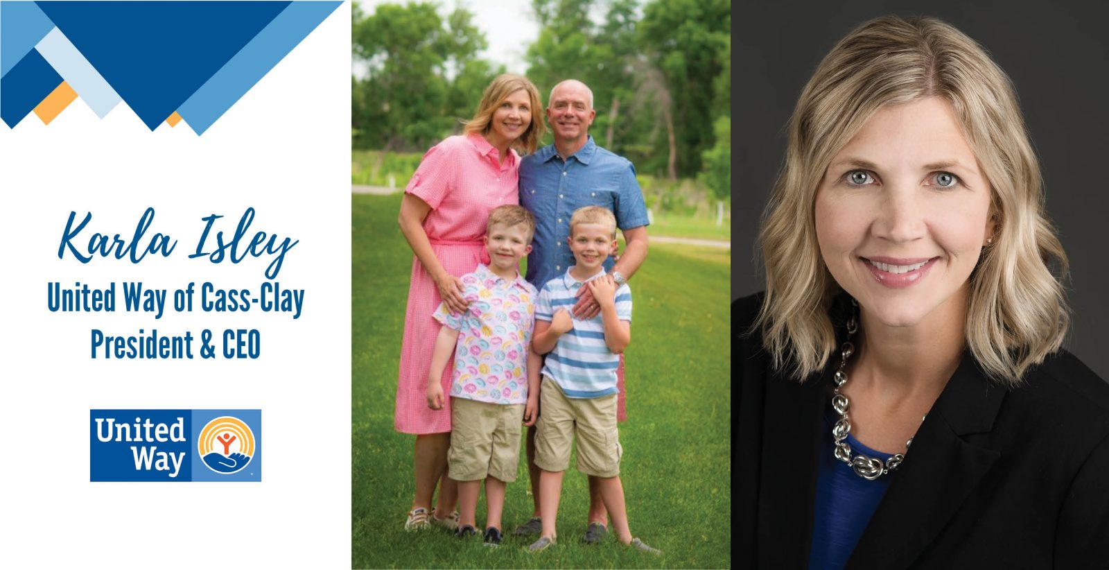 Community Spotlight Feature Image Karla Headshot And Family Photo