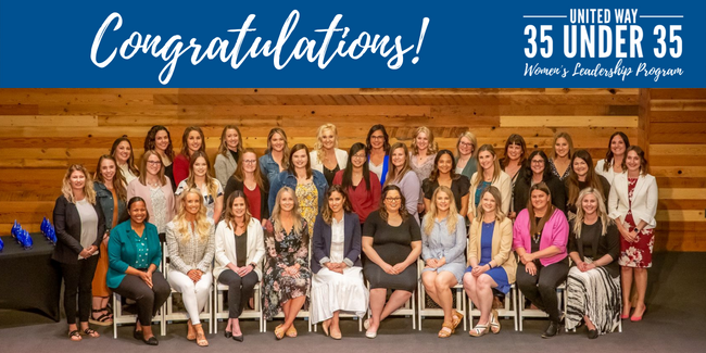 2022 group photo of 35 Under 35 Leadership Program participants