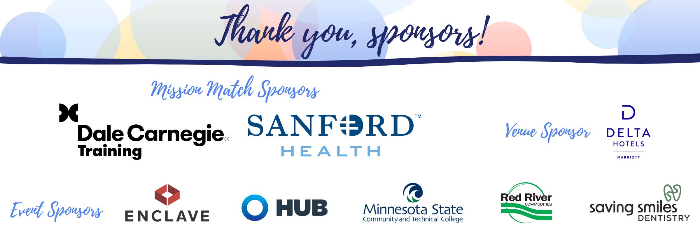 2025 Luncheon Sponsor Footer