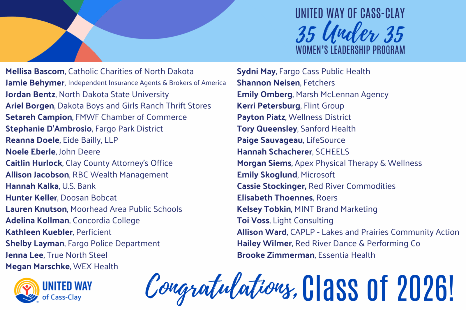 2025 35u35 Participant Graphic