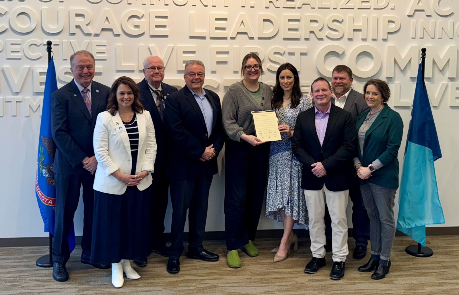 United To End Homelesness Mayoral Proclmation Group Photo April 11 2025 Crop